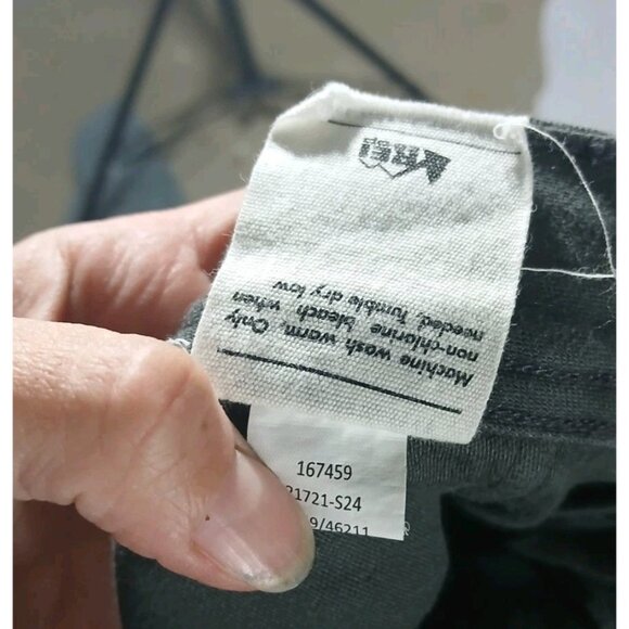 REI Co Op Trailsmith Jogger Cargo Pants Size 10 Gray Hiking Outdoors Cotton - Picture 7 of 11